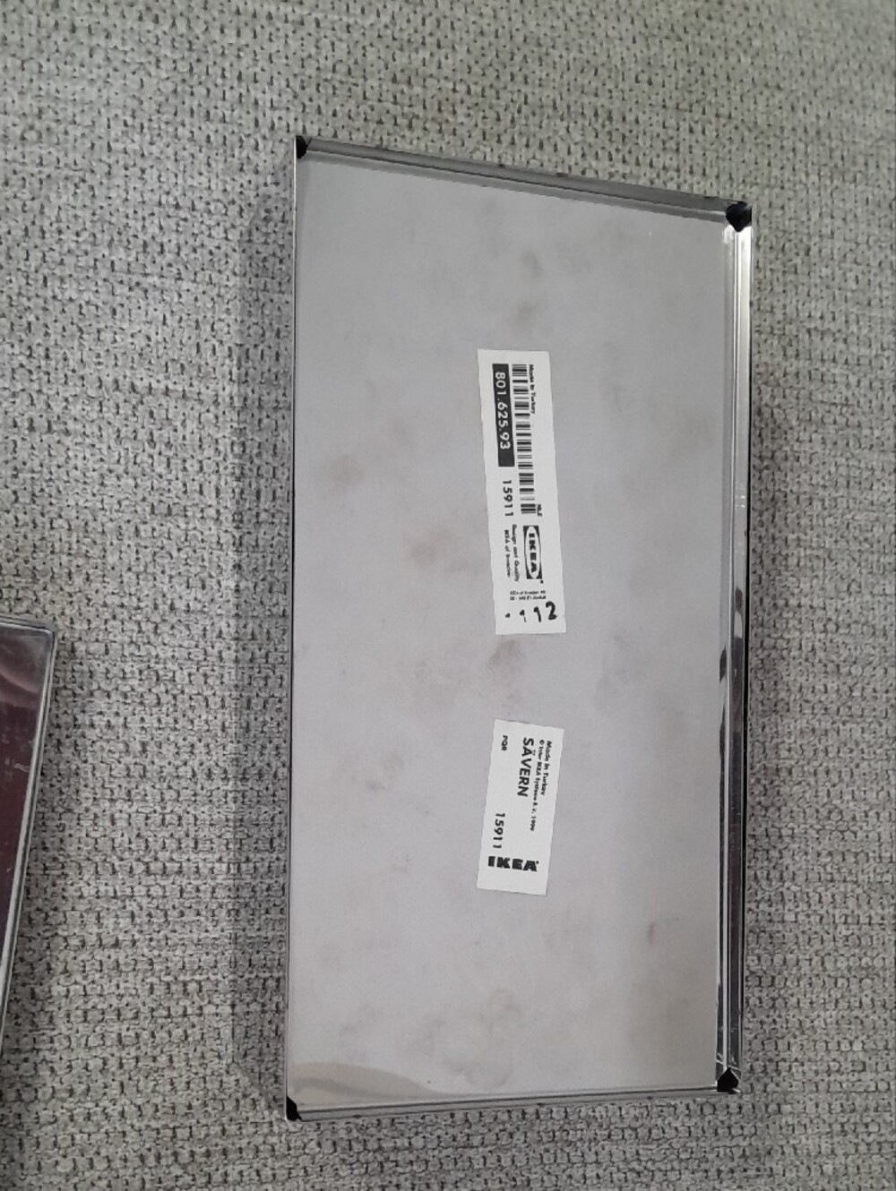 IKEA Silver Metal Tissue Dispenser - Picture 5 of 5
